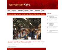 Tablet Screenshot of newcomenfairs.co.uk